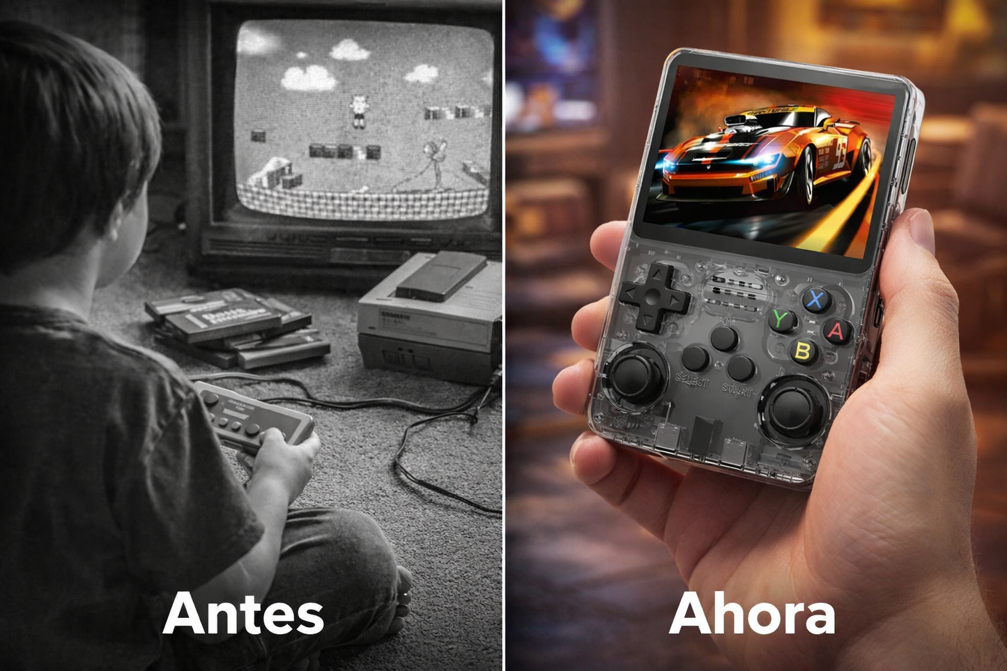 Consola retro portátil 64/128GB