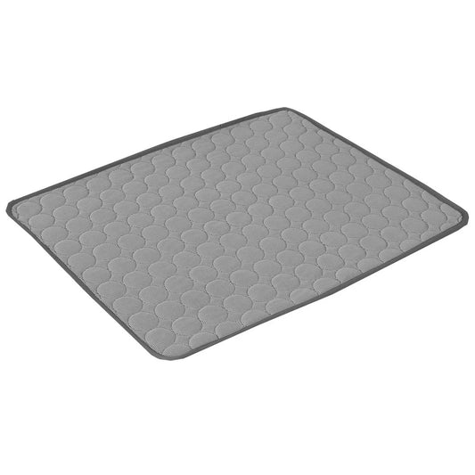 Pet Cooling Mat Dog Cat Sleeping Pad Cool Ice Silk Moisture-Proof Mattress Cushion Summer Small Animal Cold Bed 5 Sizes